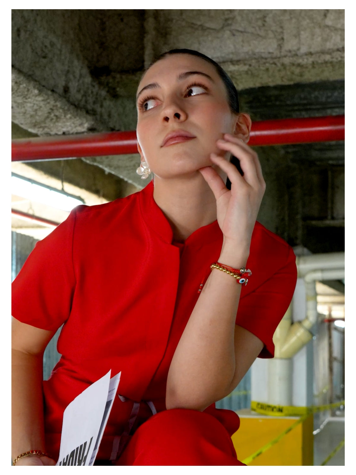 Jumper Olivia Cherry Red